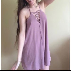 Purple Charlotte Russe size small cross dress